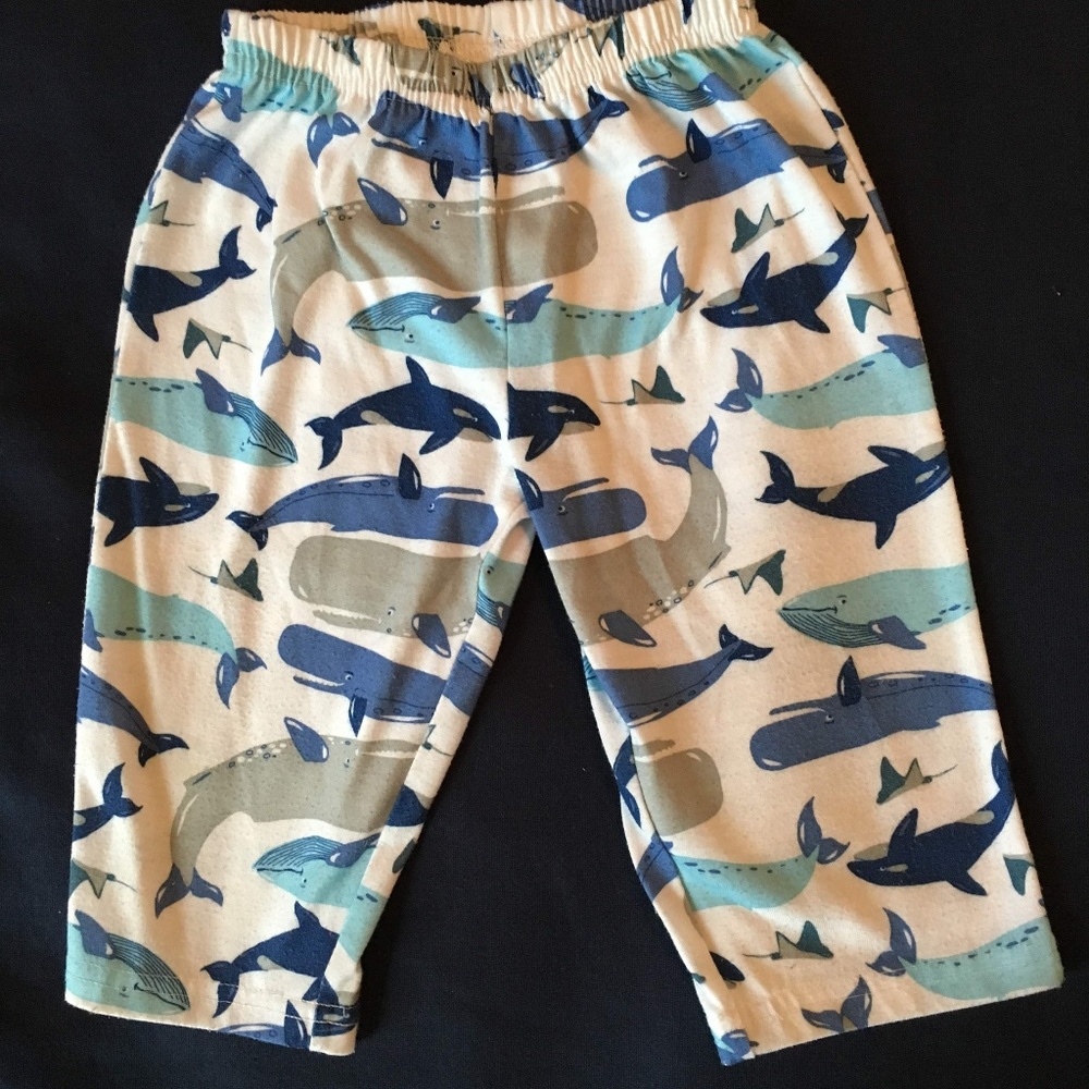 Whale Pants PJs